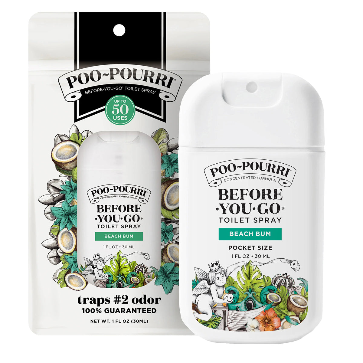 Beach Bum Pocket Sprayer - Poo~Pourri Toilet Spray