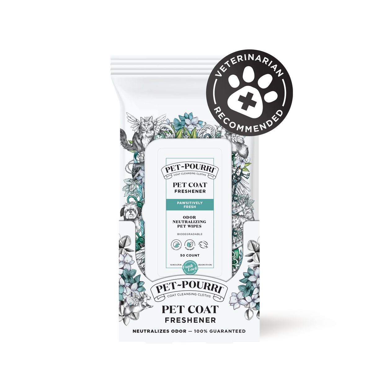 Pawsitively Fresh Wipes - Pet~Pourri