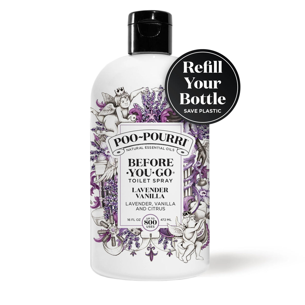 Lavender Vanilla Refill - Poo~Pourri Toilet Spray